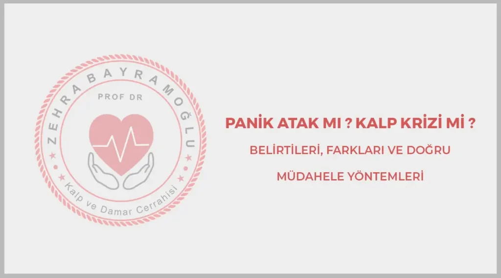 Panik Atak mı, Kalp Krizi mi?